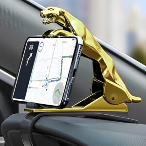 Jaguar Car Phone Holder | 360 Degree Car Dashboard Phone Holder