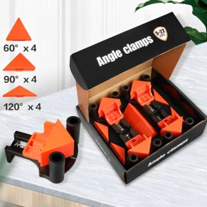 16 Pcs Full set 60/90/120 degree Corner Clamps Kit