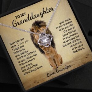 Granddaughter - Proud of you - Necklace