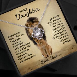 Daughter - Proud of you - Necklace from Dad