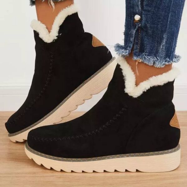 Classic NonSlip Ankle Snow Booties Warm Fur Lining Boots