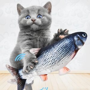Moving Fish Toy For Cat | Wiggling Flip Flopping Self Moving Cat Toy