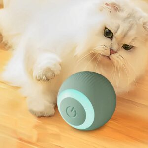 Self-rolling ball for cats automatic rolling ball cat toy