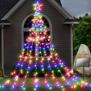 Christmas Tree Lightshow | 16.4ft multicolor led animated outdoor christmas tree lightshow