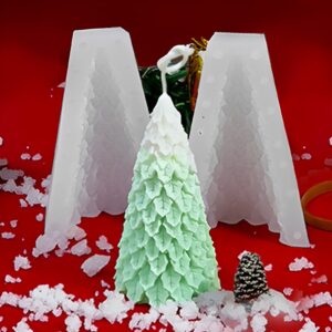Christmas Tree Candle Mold | 3d Christmas Tree Silicone Wax Mold