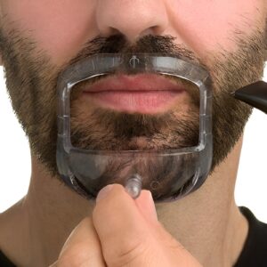 5 Pcs Mustache Shapers Shaving Stencils