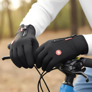 Hkxy Windstopper Winter Gloves Waterproof Windproof Touchscreen Thermal Warm Driving Cycling Gloves for Men & Women – Sizes S to XXL