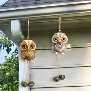 Hanging Owl Wind Chimes