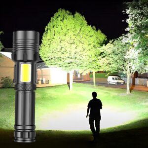 LED Rechargeable Tactical Laser Flashlight