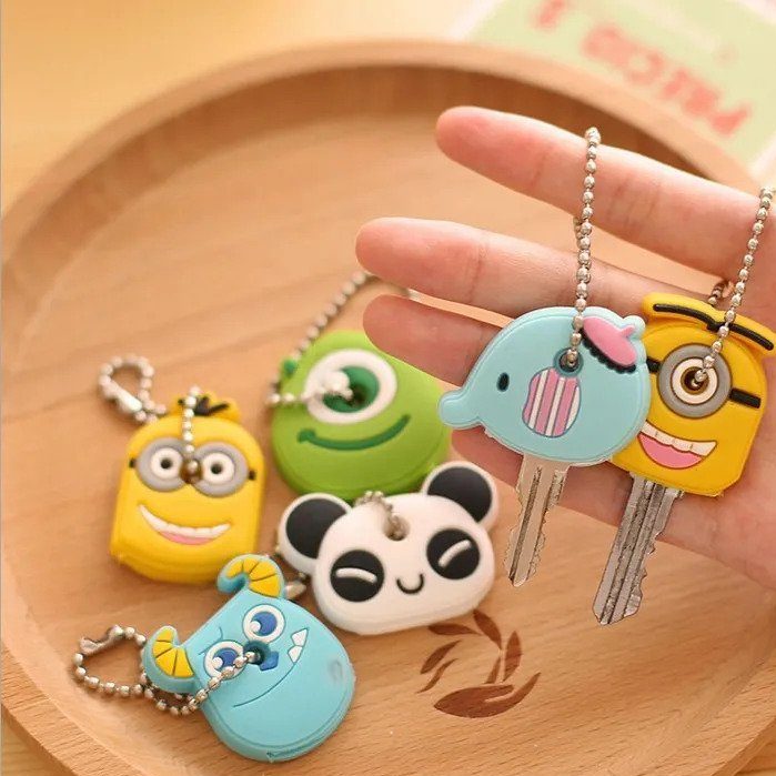 Key Cover Caps Cute Cartoon Designs USAMERICA SHOP