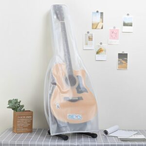 Transparent PVC Guitar Dust Cover