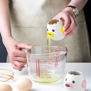 Ceramic Vomiting Chicken Egg Separator