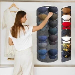 Cithway Hanging Multi-Pocket Hat Organizer Holder