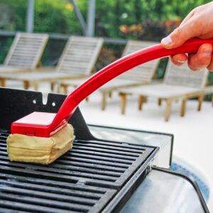 Grill Brush World's Safest Grill Brush - No Harmful Wire Bristles