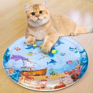 summer cat and pet water sensory mat