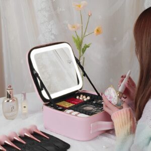 Makeup Bag With Lights