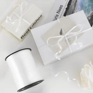 White Curling Ribbon