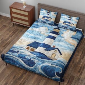 Beacon Breeze Quilted Bedding Set