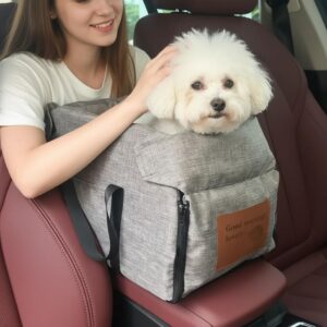 Portable Dog Car Seat For Small Dogs – Pet Car Seat Travel Bag Suitable For Small Dogs And Cats