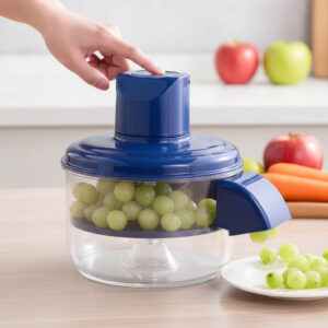 Automatic Fruit And Vegetable Peeler – One-Touch Operation, Multifunctional Peeler For Grapes, Tomatoes, Garlic, Potatoes, Apples, Carrots, Heavy-Duty Commercial/Residential Kitchen Use, Compact Peeler Machine