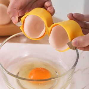 Quick Egg Cracker Tool – Open Hundreds Of Eggs Faster & Cleaner